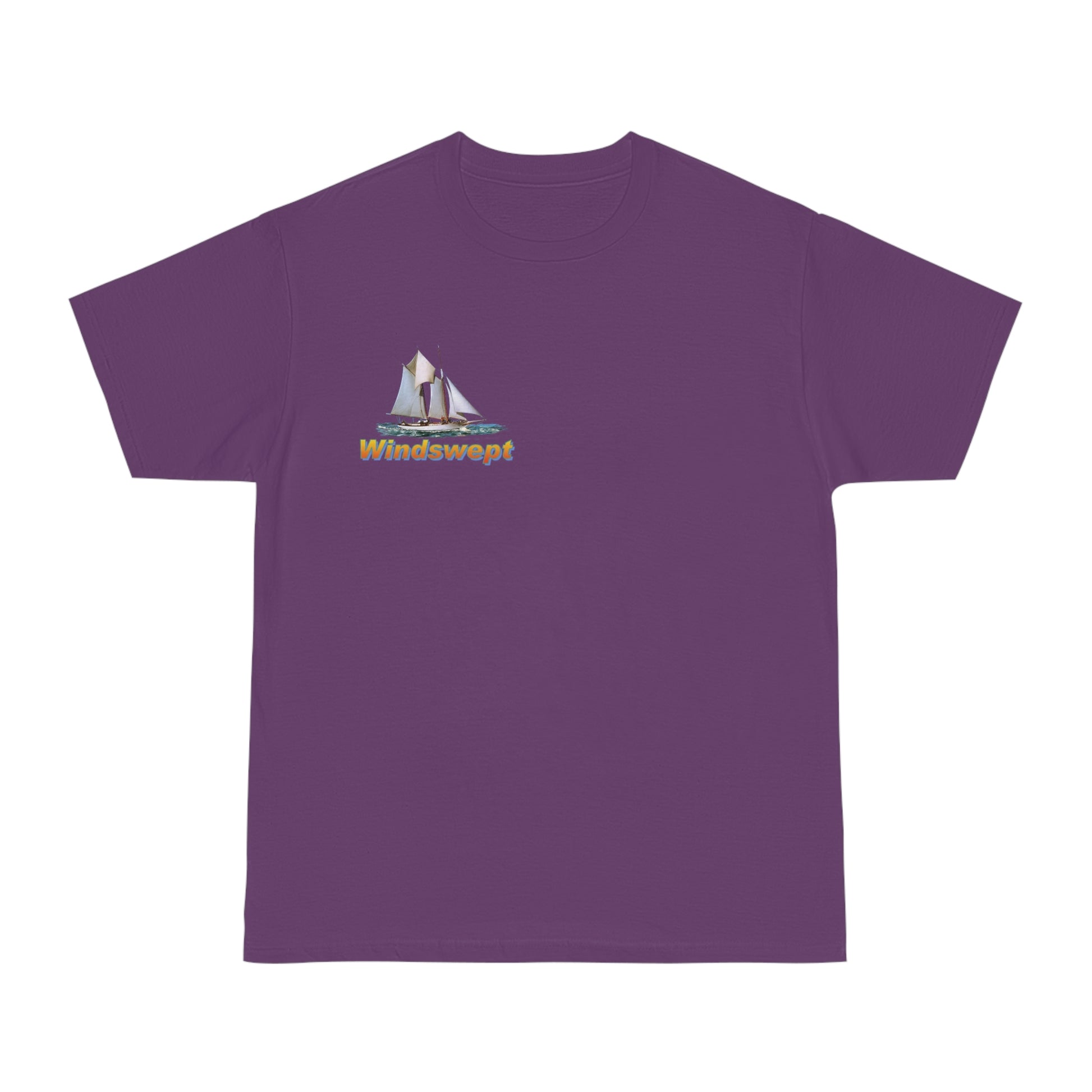 Windswept T-Shirt, Pocket Area William H Aubrey sailboat. Unisex Hammer™  T-shirt