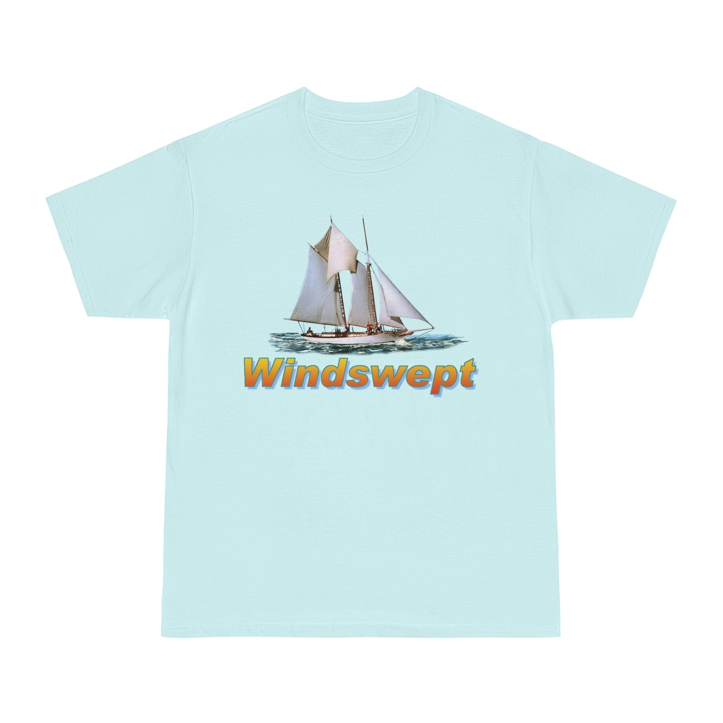 Windswept T-Shirt, William H Aubrey Sailboat, Unisex Hammer™ T-shirt